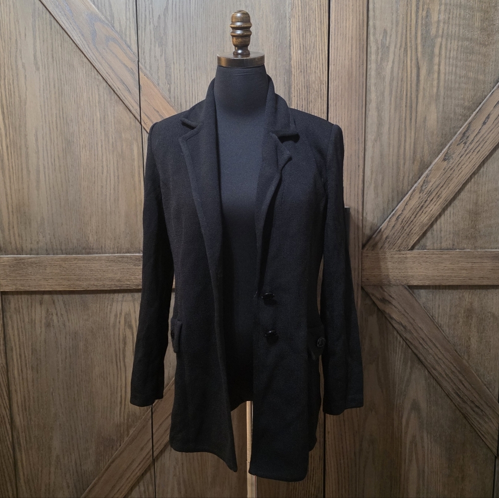 St. John Black Blazer - Picture 1 of 3